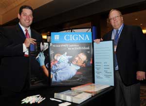 Cigna sales team promoting well-being programs