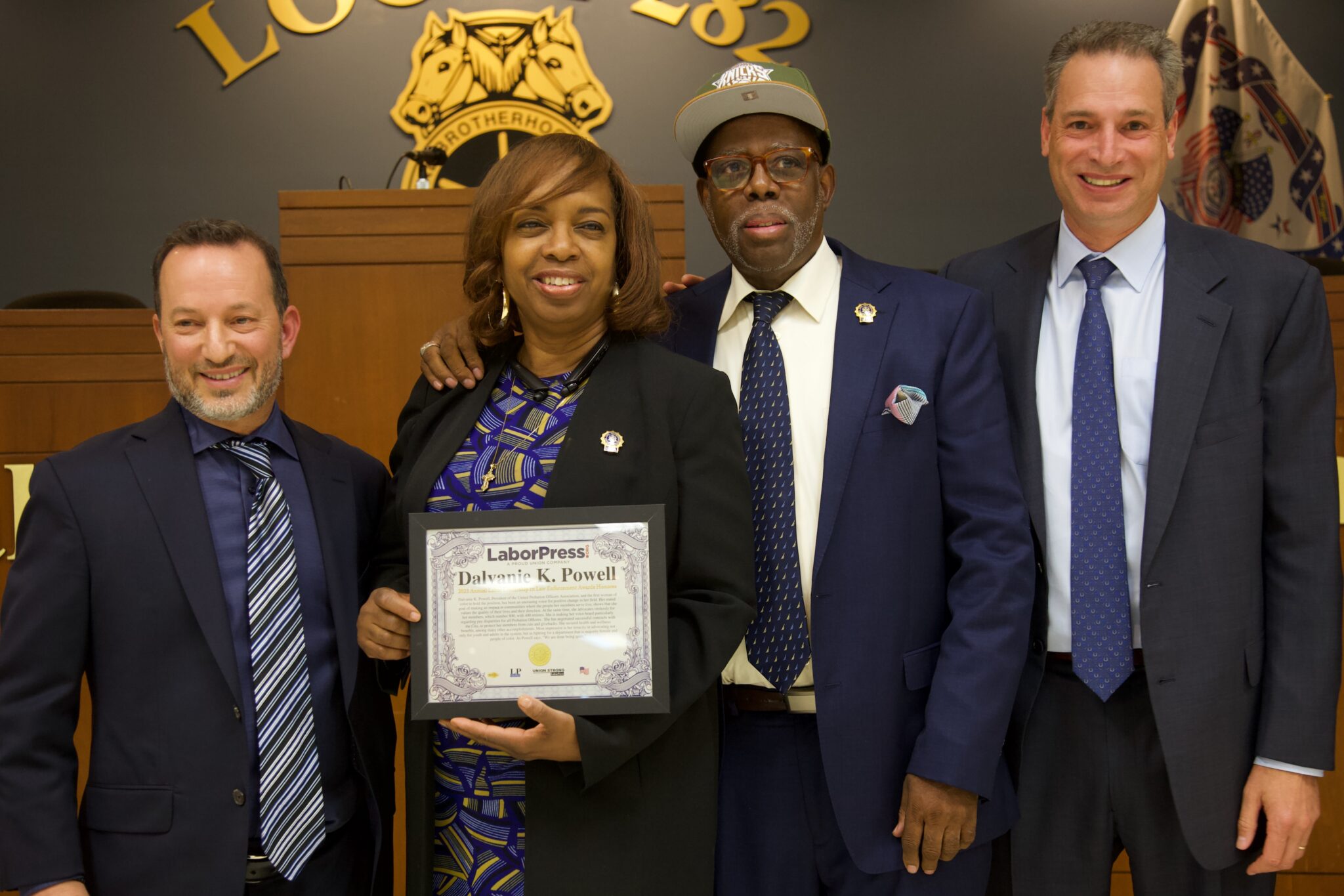 LaborPress honors law enforcement union leaders – LaborPress